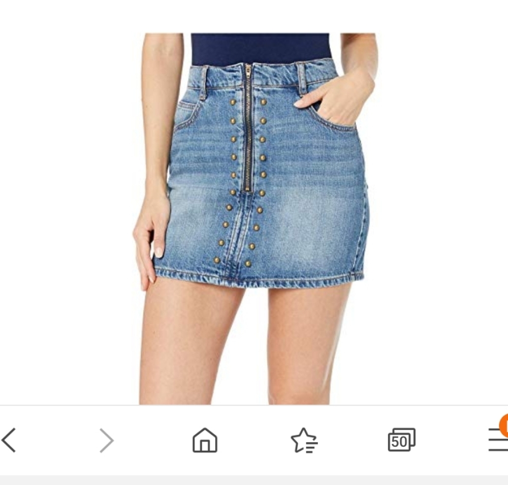 BCBGeneration denim skirt